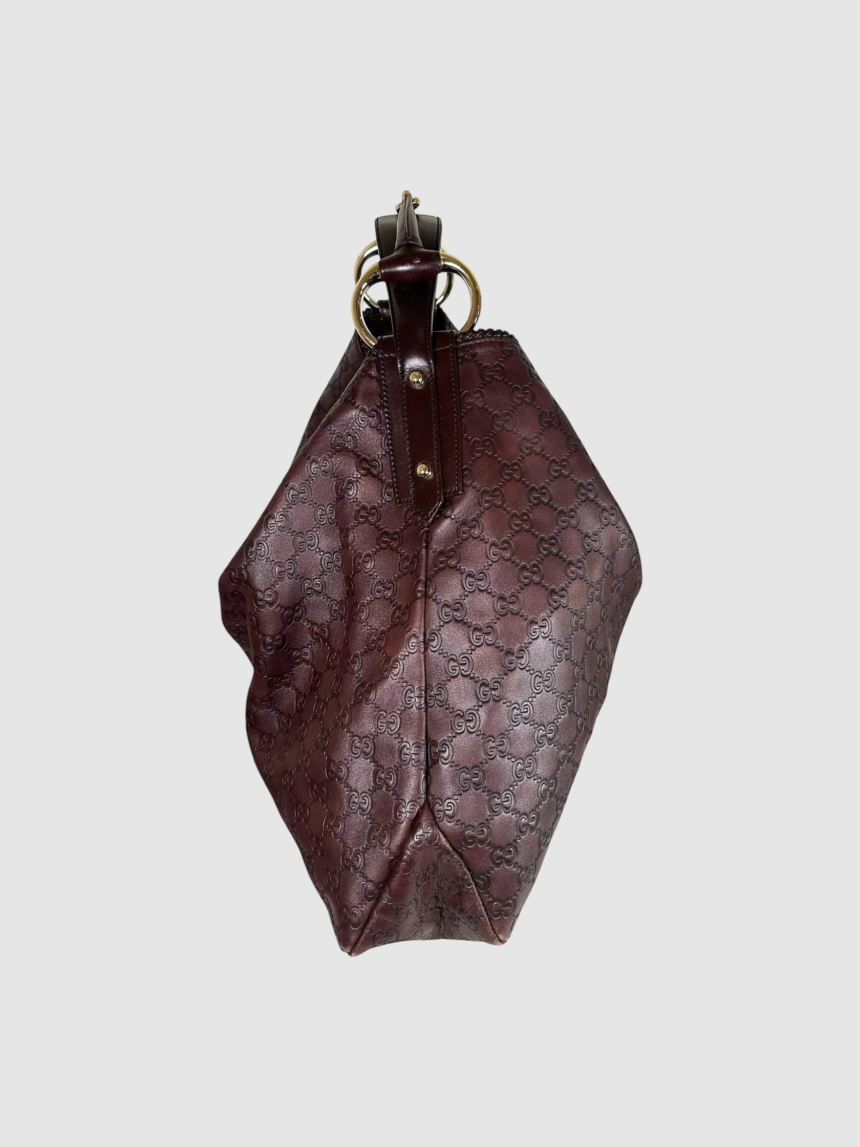 GG Leather Hobo Bag