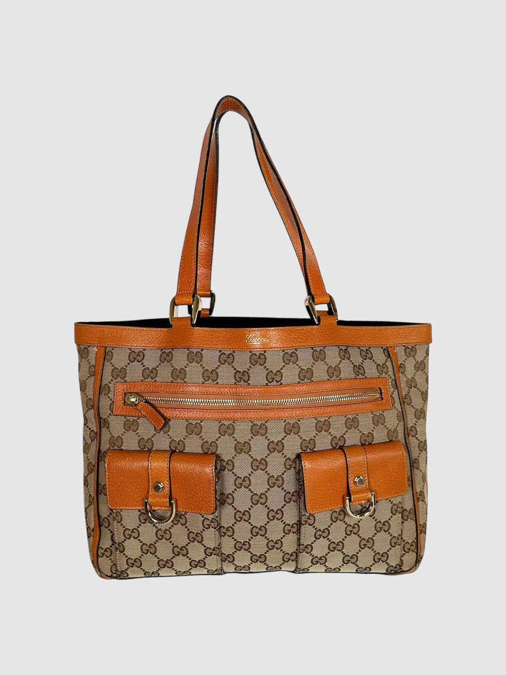 GG Abbey D-Ring Pocket Tote Bag