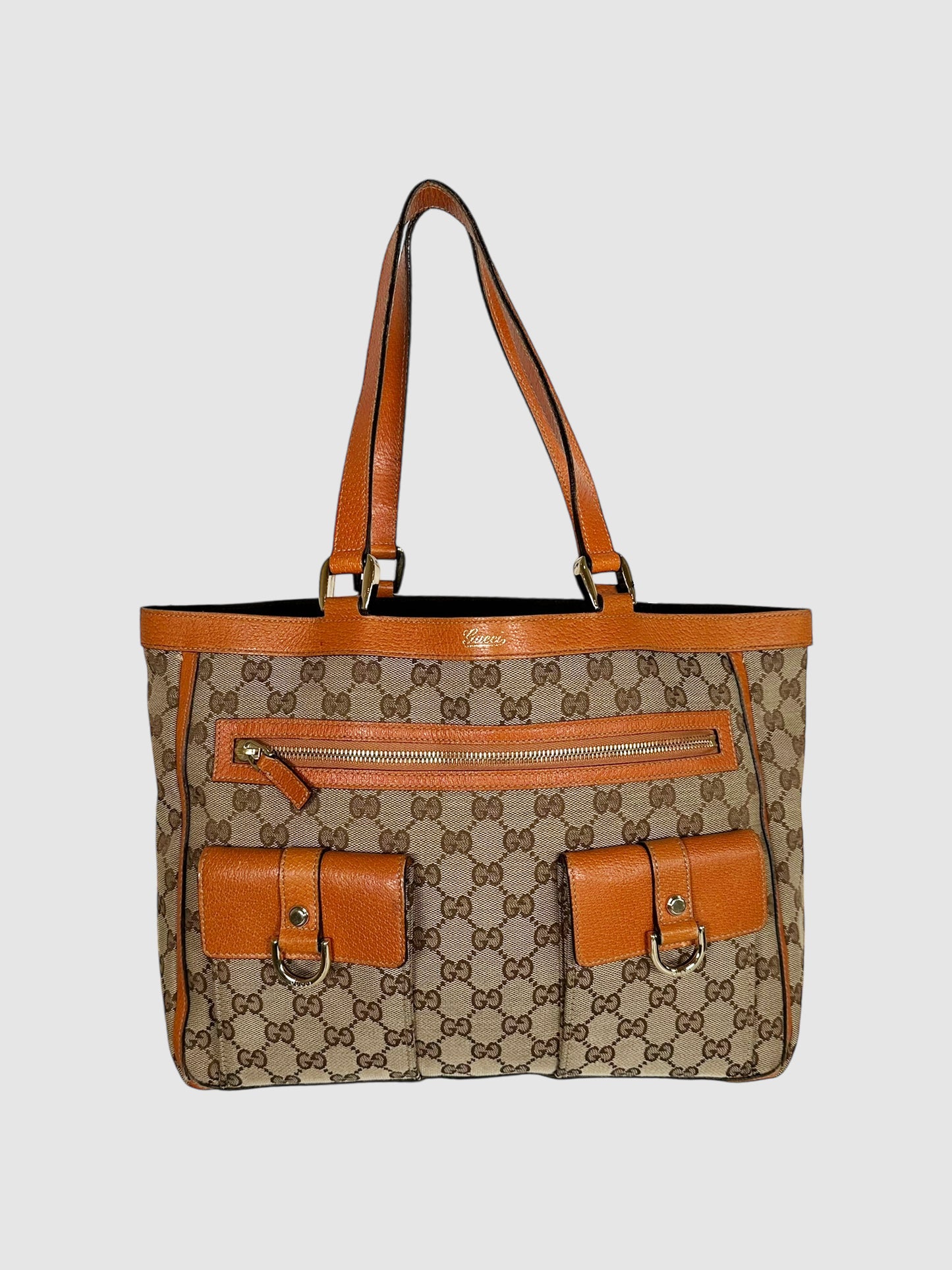 GG Abbey D-Ring Pocket Tote Bag