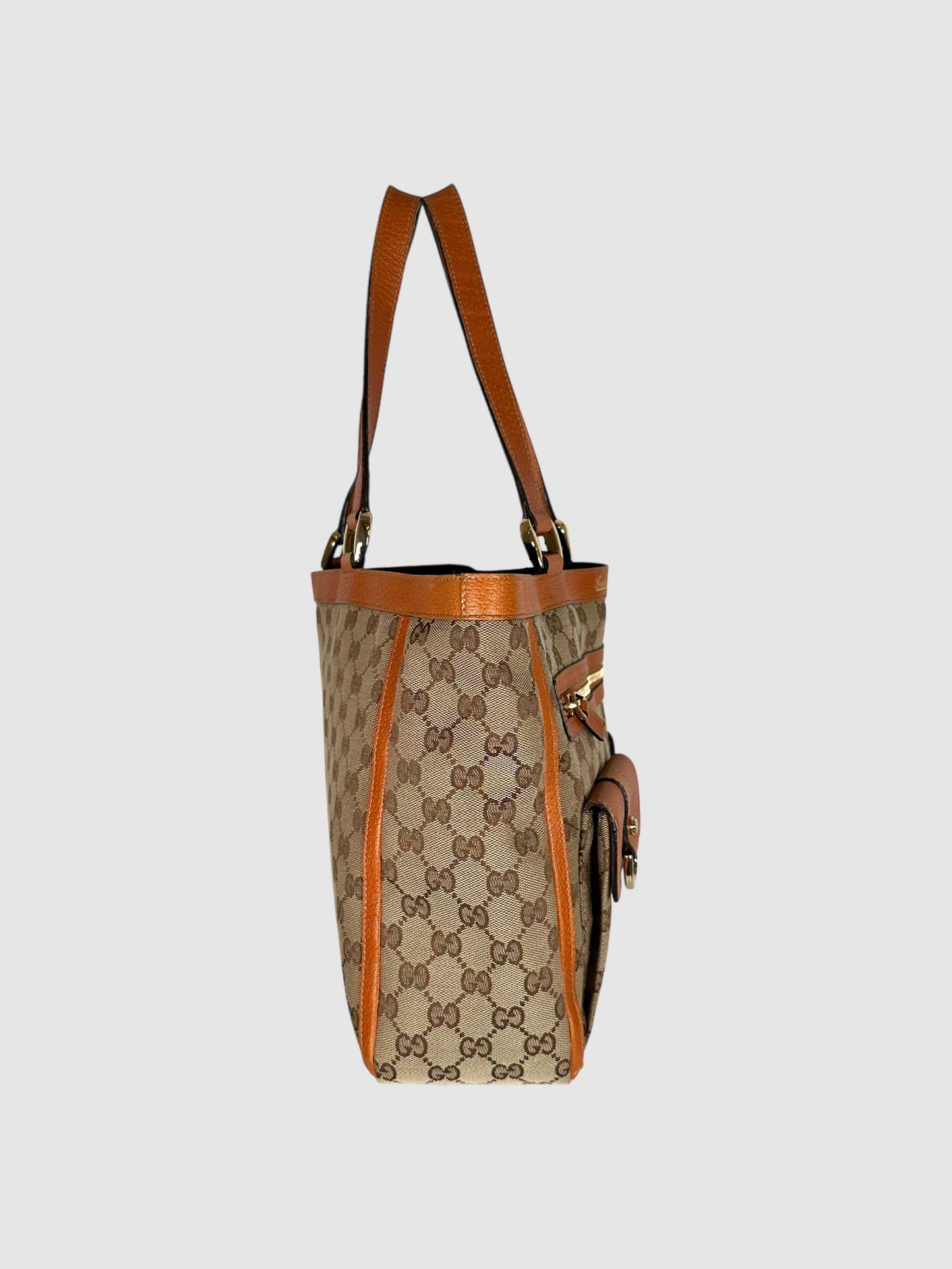 GG Abbey D-Ring Pocket Tote Bag