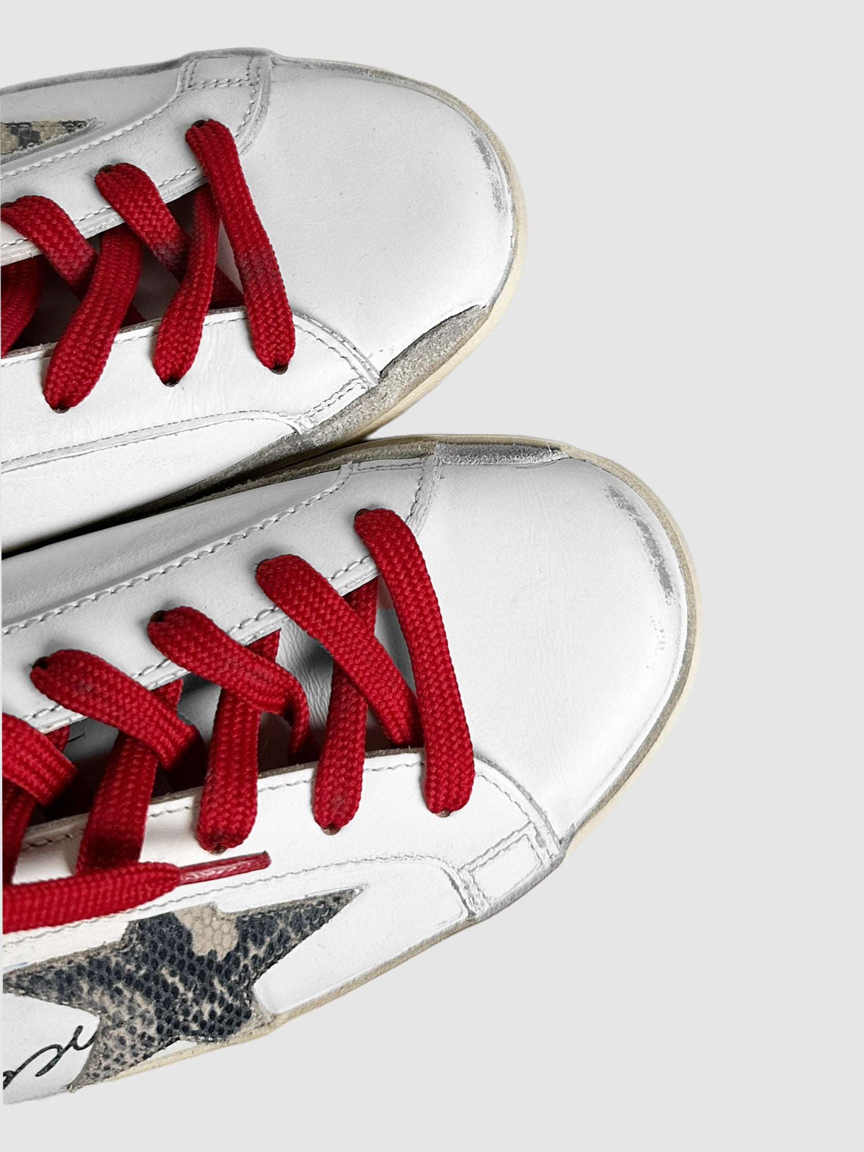 Golden goose python sneakers online