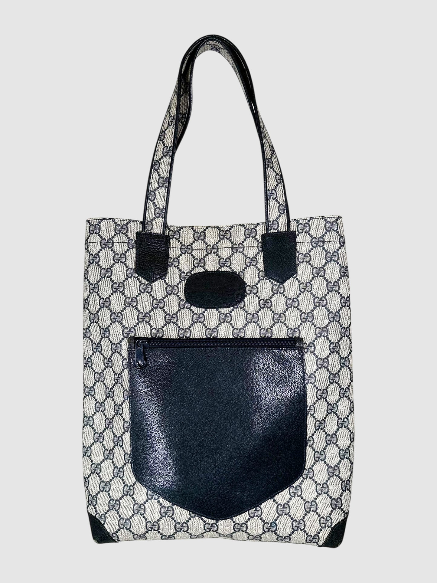 Monogram Coated Canvas Tote Bag