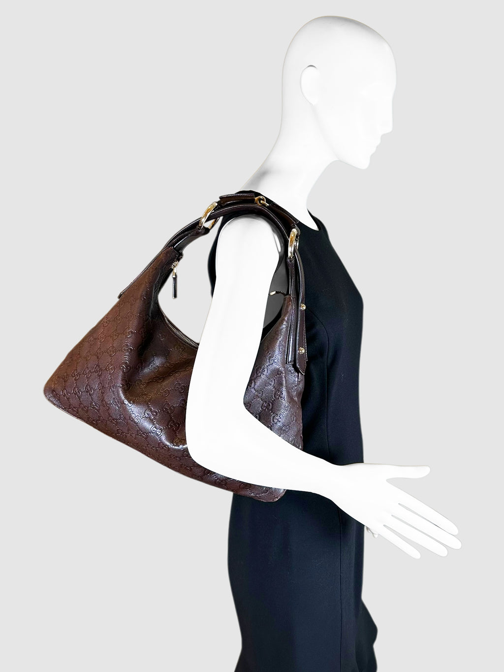 Medium Horsebit Hobo Bag