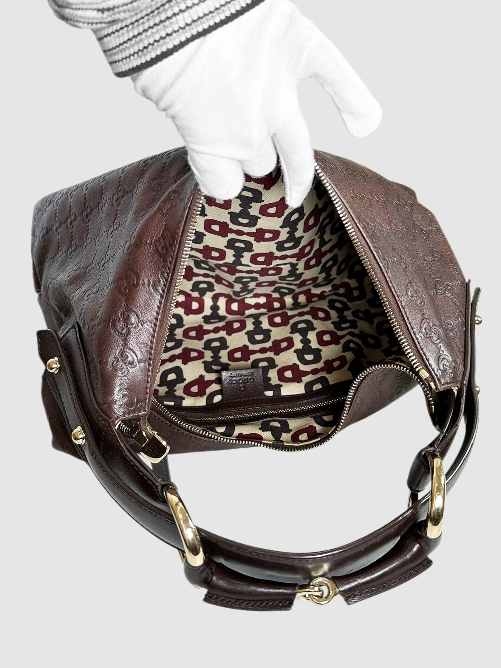 Medium Horsebit Hobo Bag
