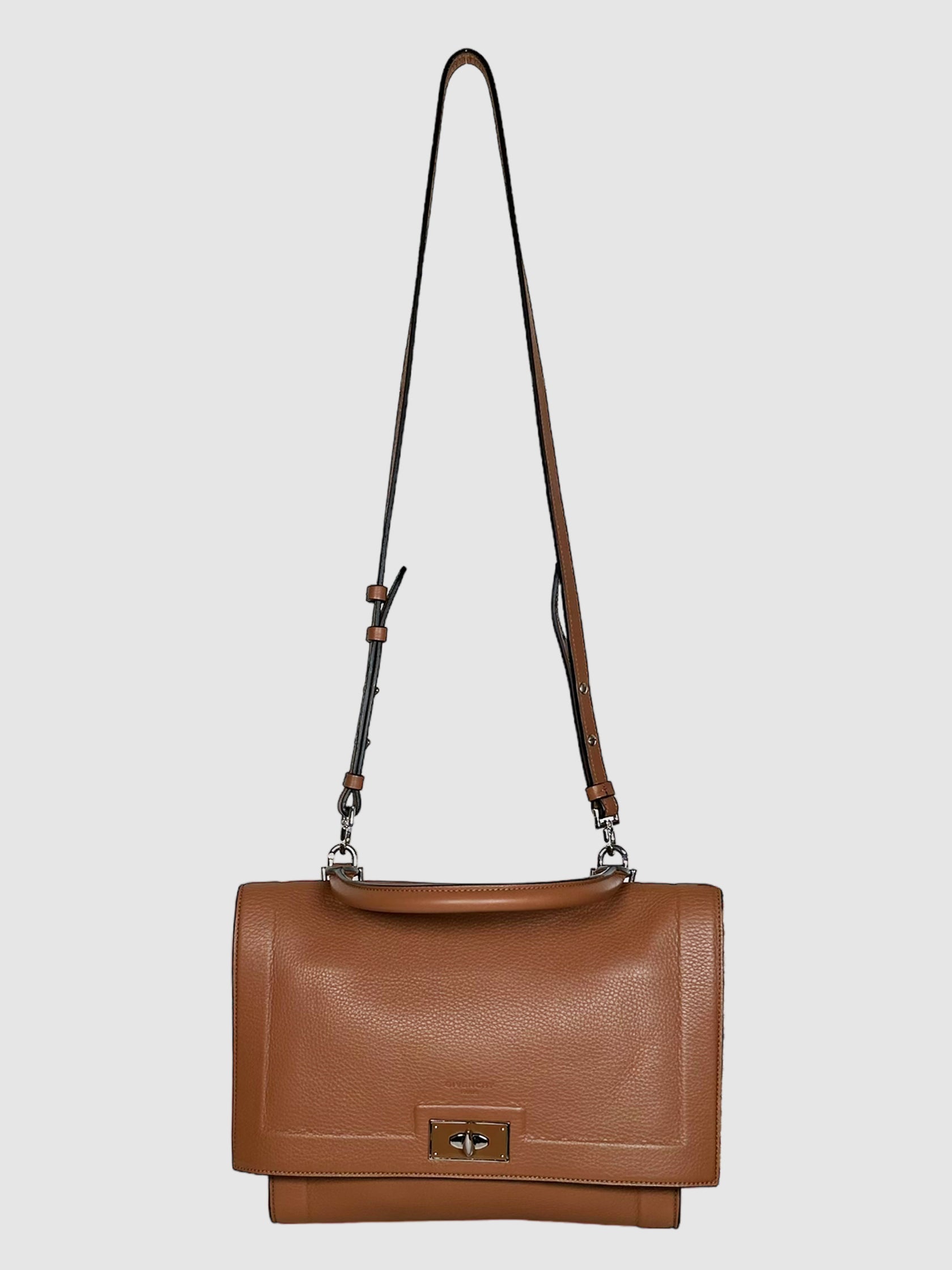 Givenchy Leather Shark Handle Bag