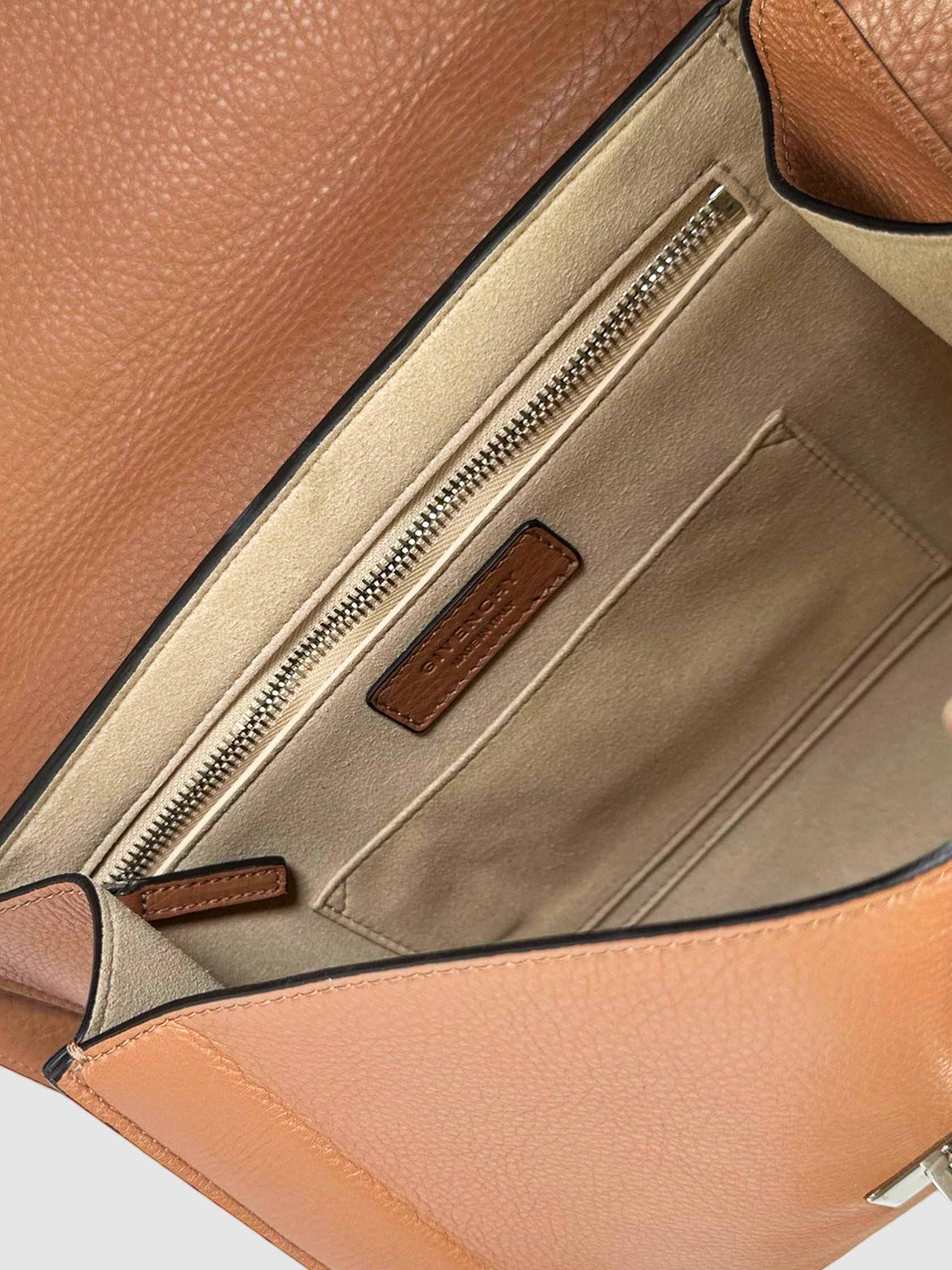 Givenchy Leather Shark Handle Bag