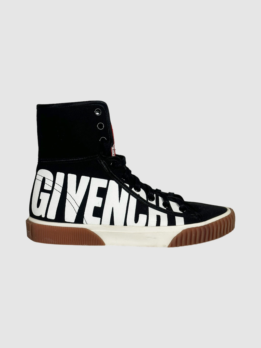 Givenchy Canvas Printed High-Top Sneakers - Size 35.5