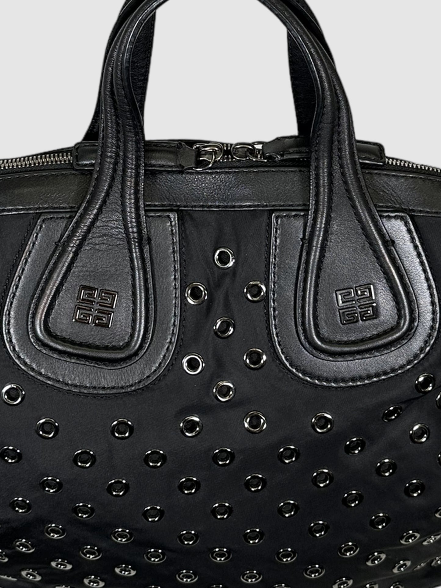 Givenchy Eyelet Leather Handle Bag