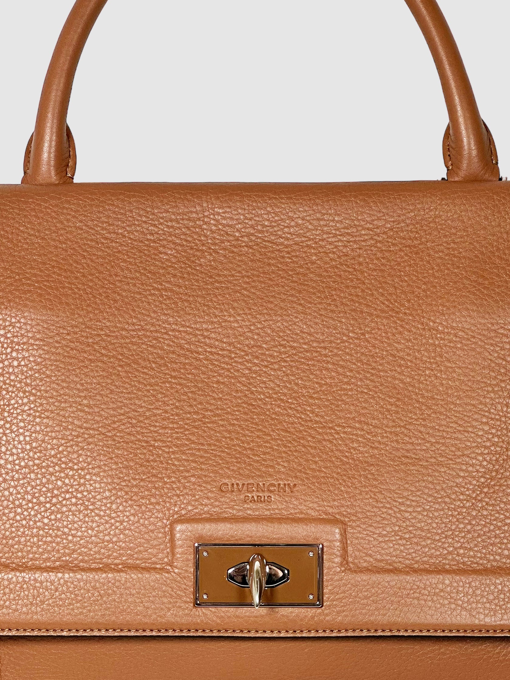 Givenchy Leather Shark Handle Bag