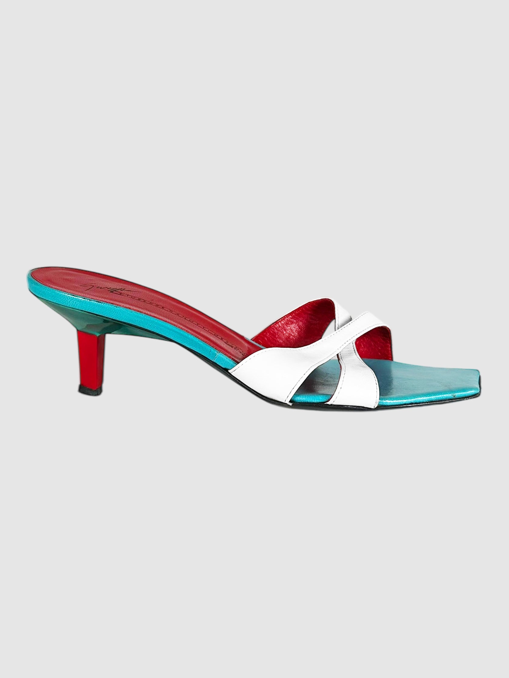 Strappy Kitten Heels