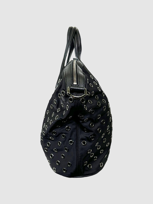 Givenchy Eyelet Leather Handle Bag