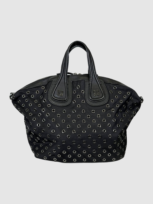 Givenchy Eyelet Leather Handle Bag