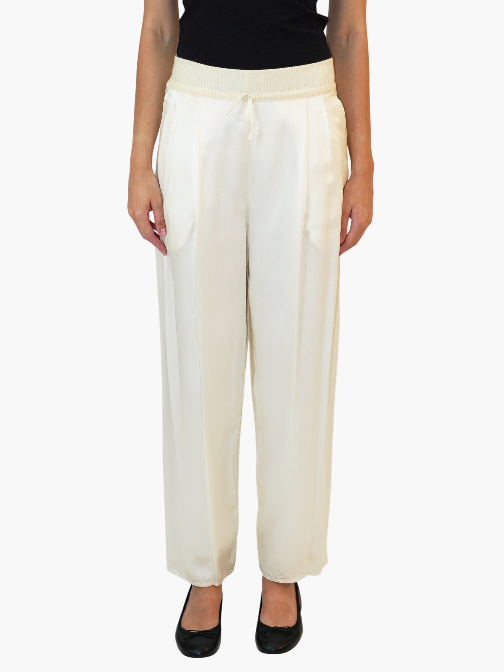 Silk Wool Pants