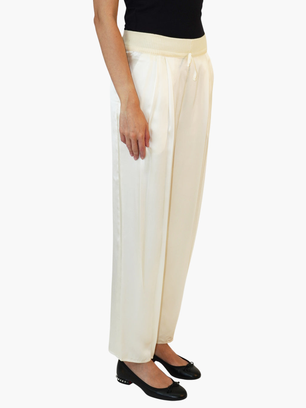 Silk Wool Pants