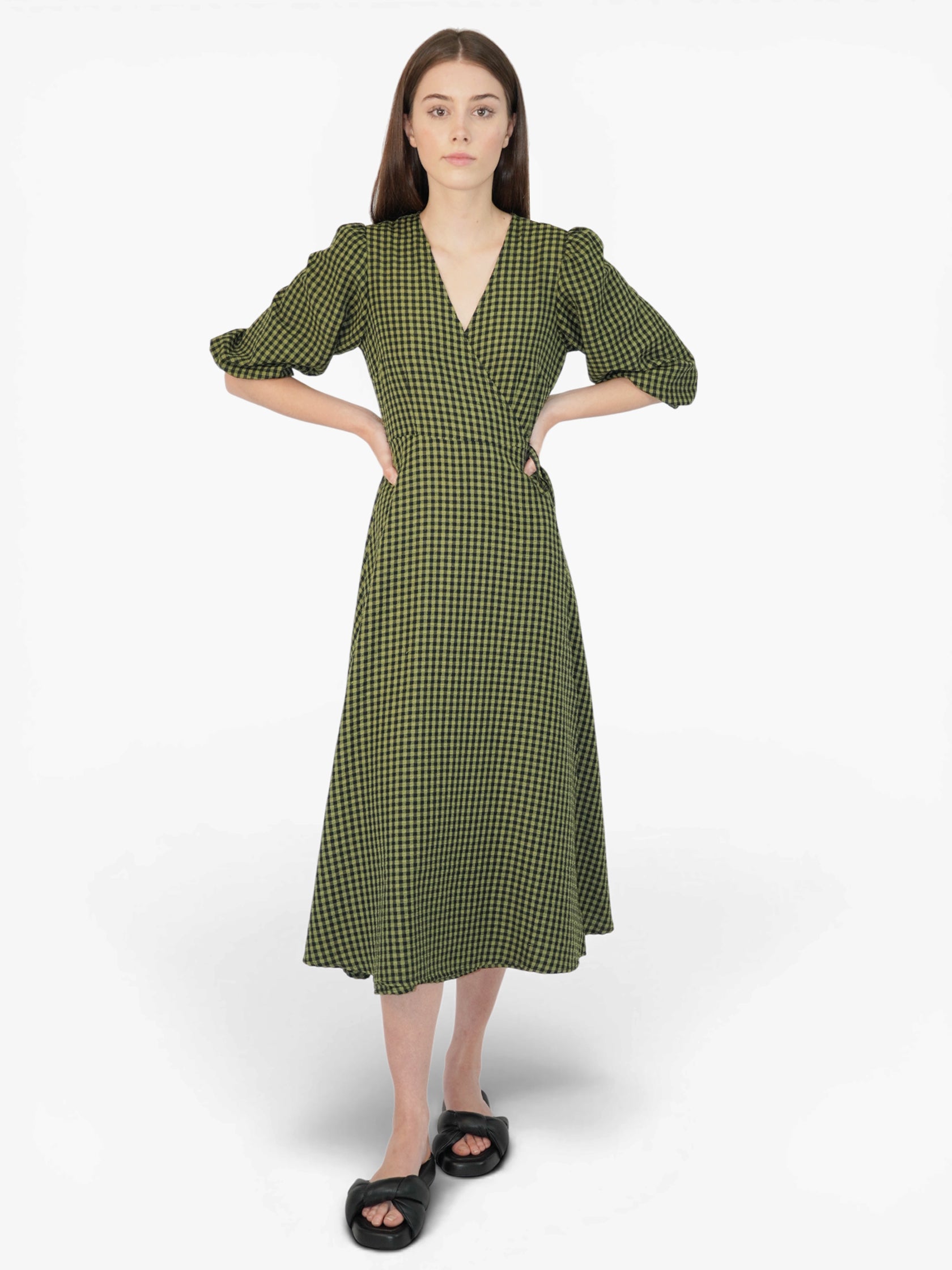 Gingham Elmina Dress