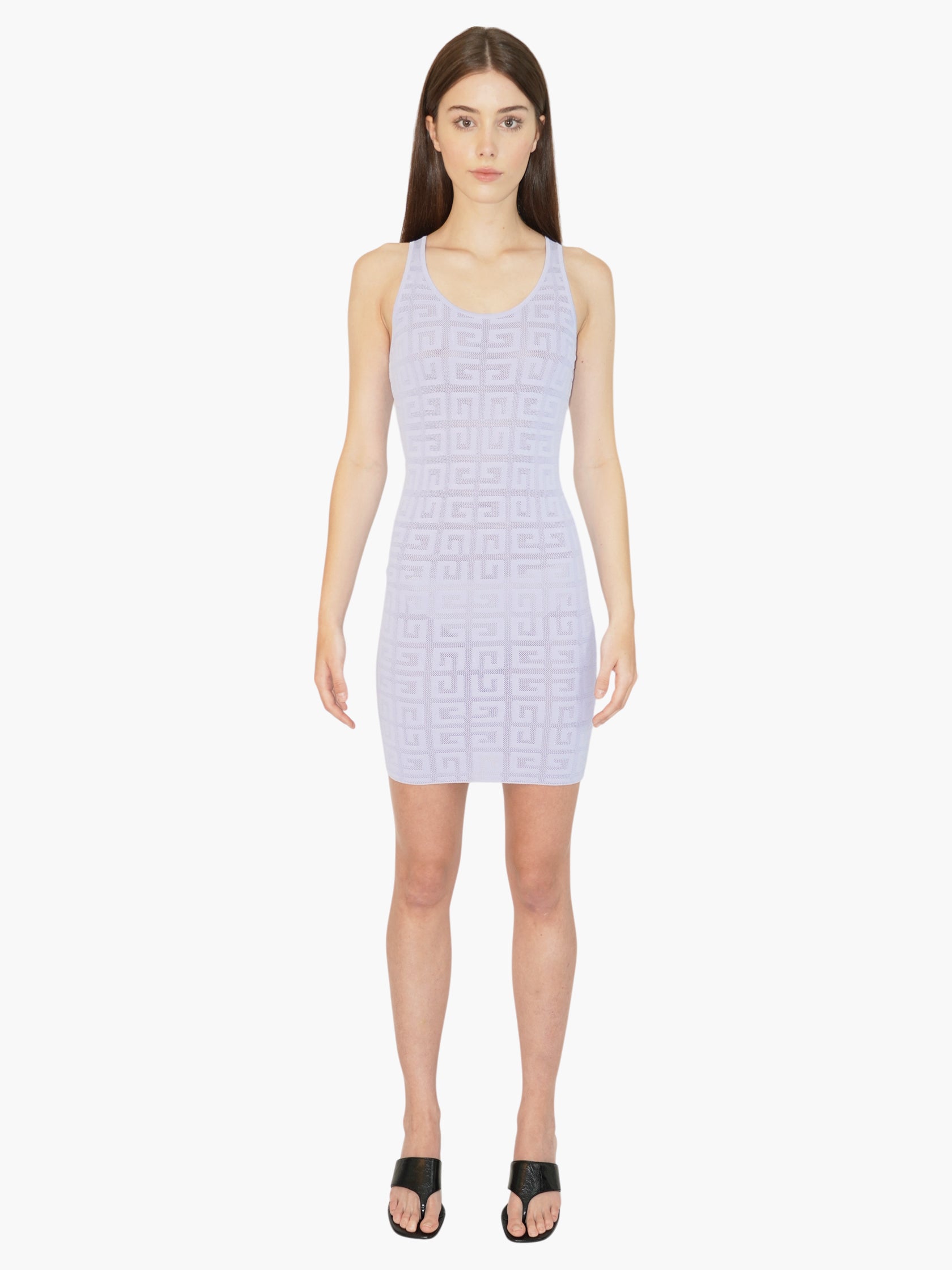 4G Jacquard Knit Dress