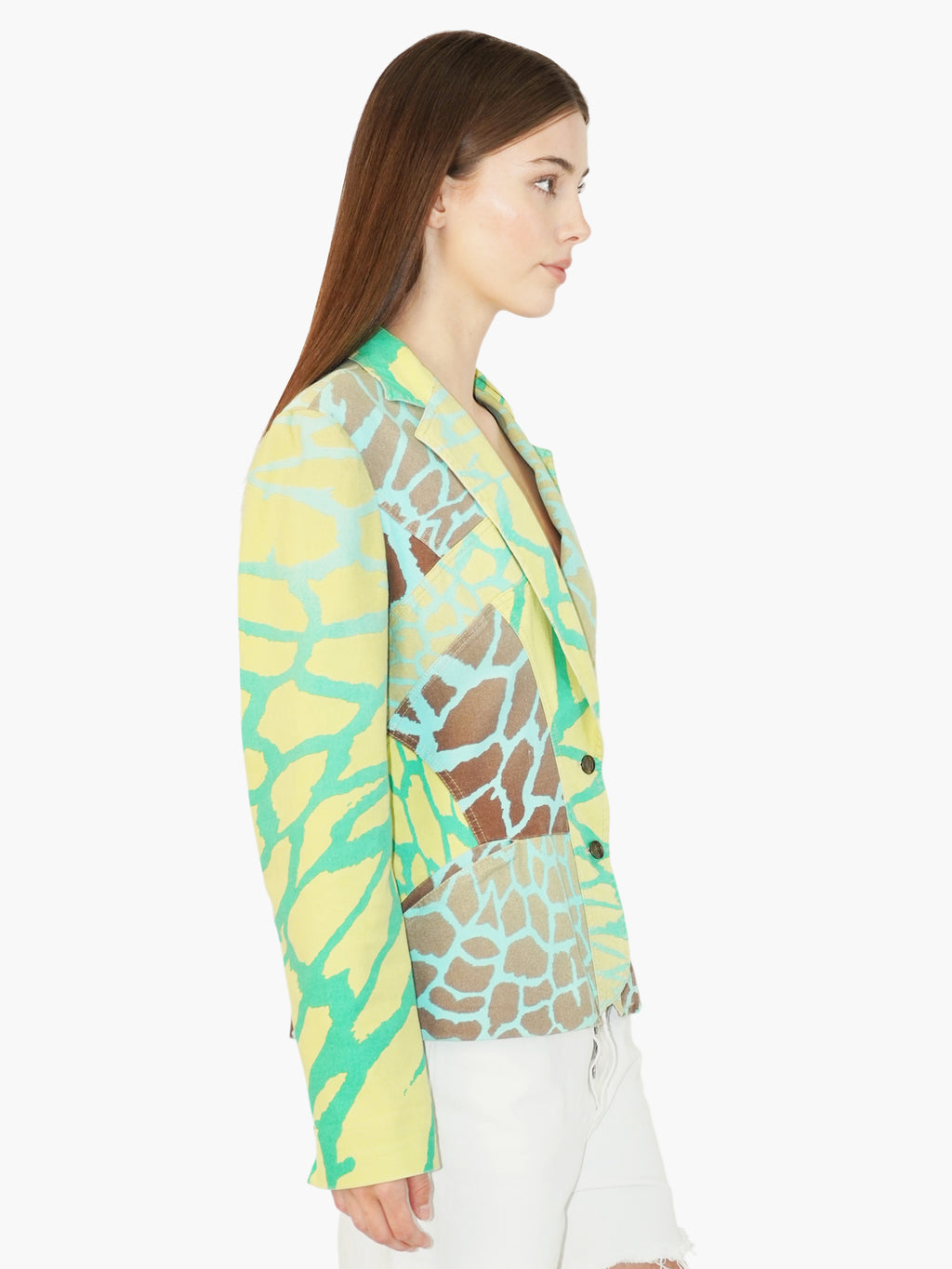 Animal Print Blazer