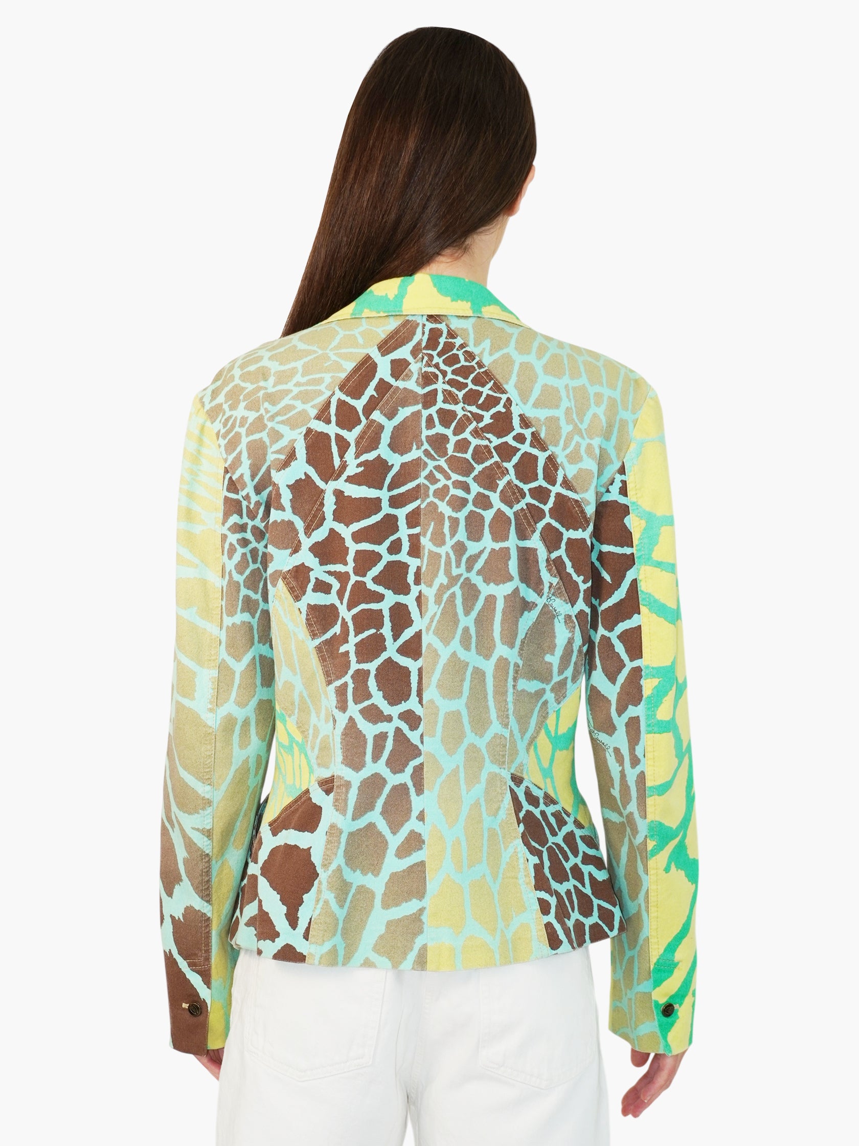 Animal Print Blazer