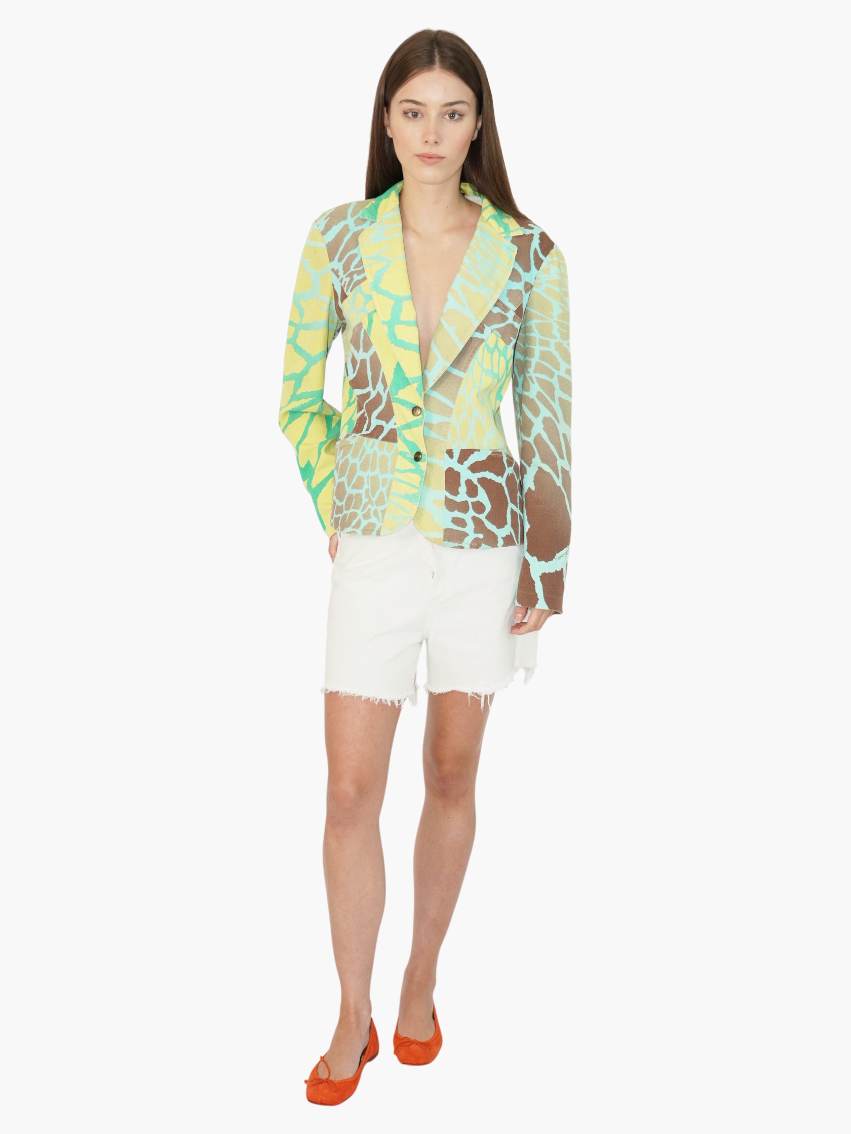 Animal Print Blazer