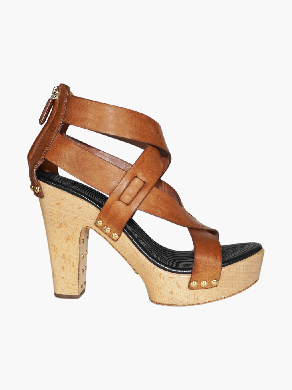 Wooden Platform Pumps