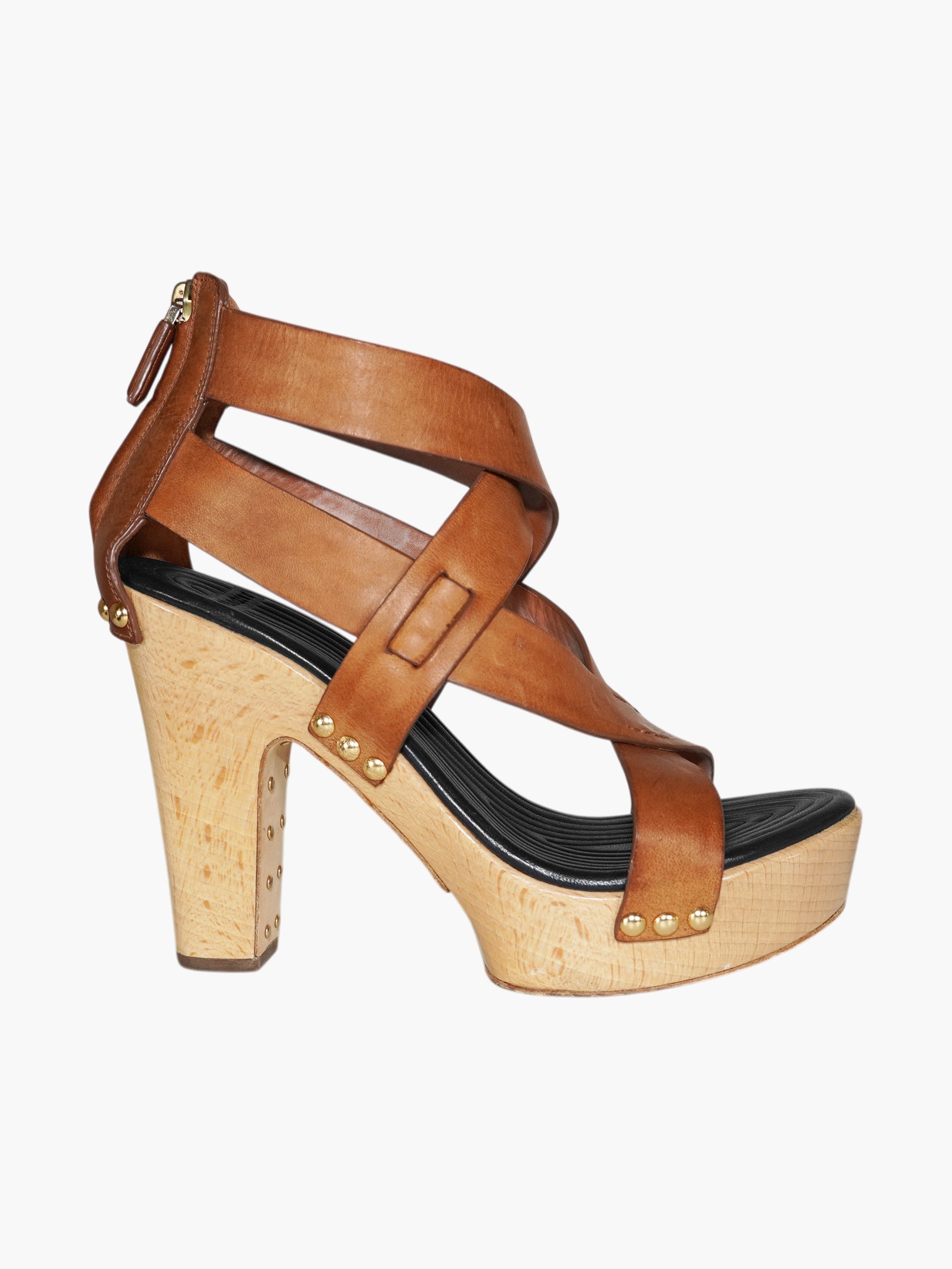Wooden Platform Pumps