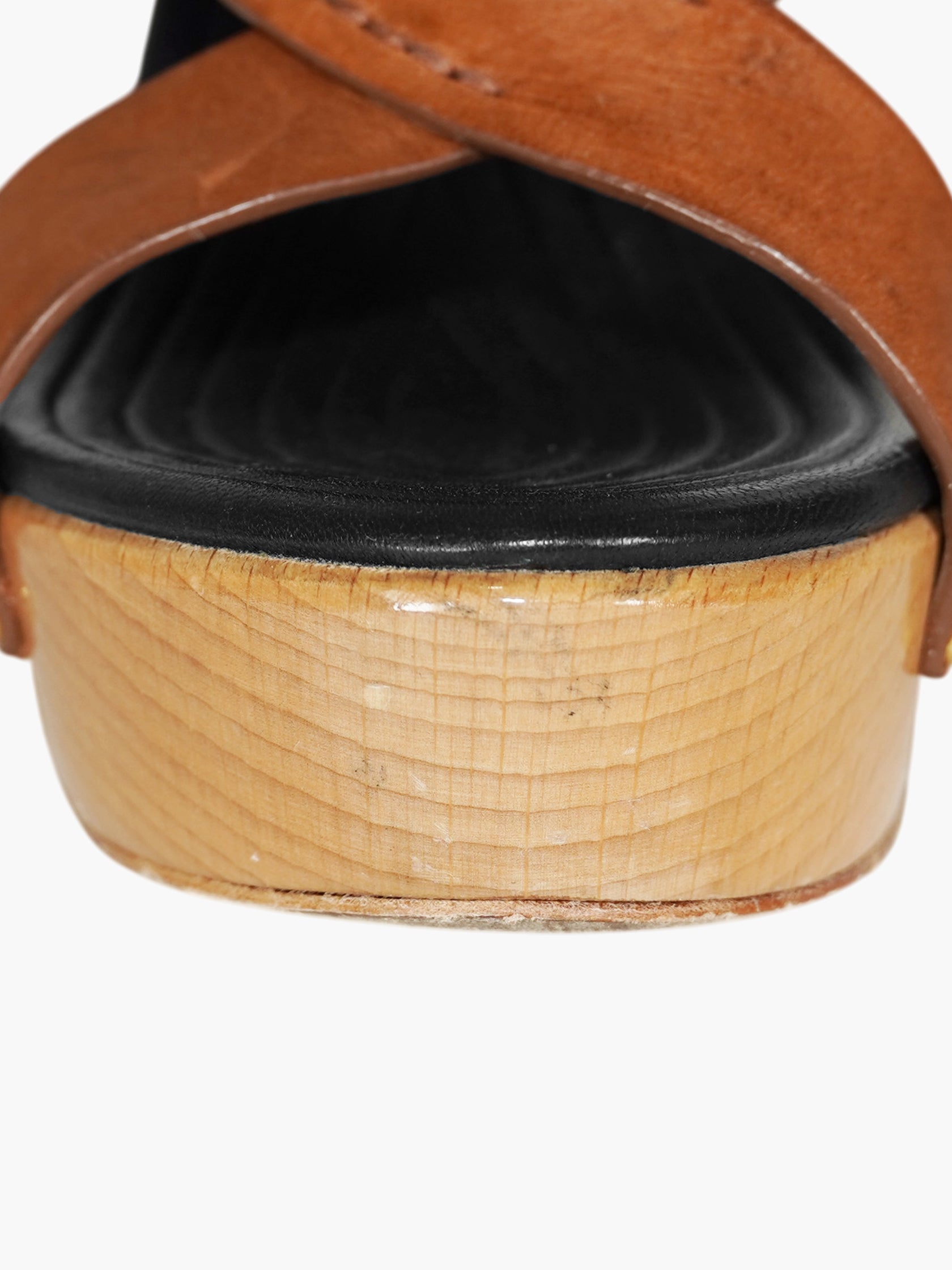 Wooden Platform Pumps