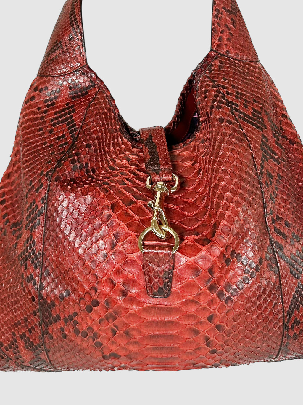 Python Jackie O Hobo Bag