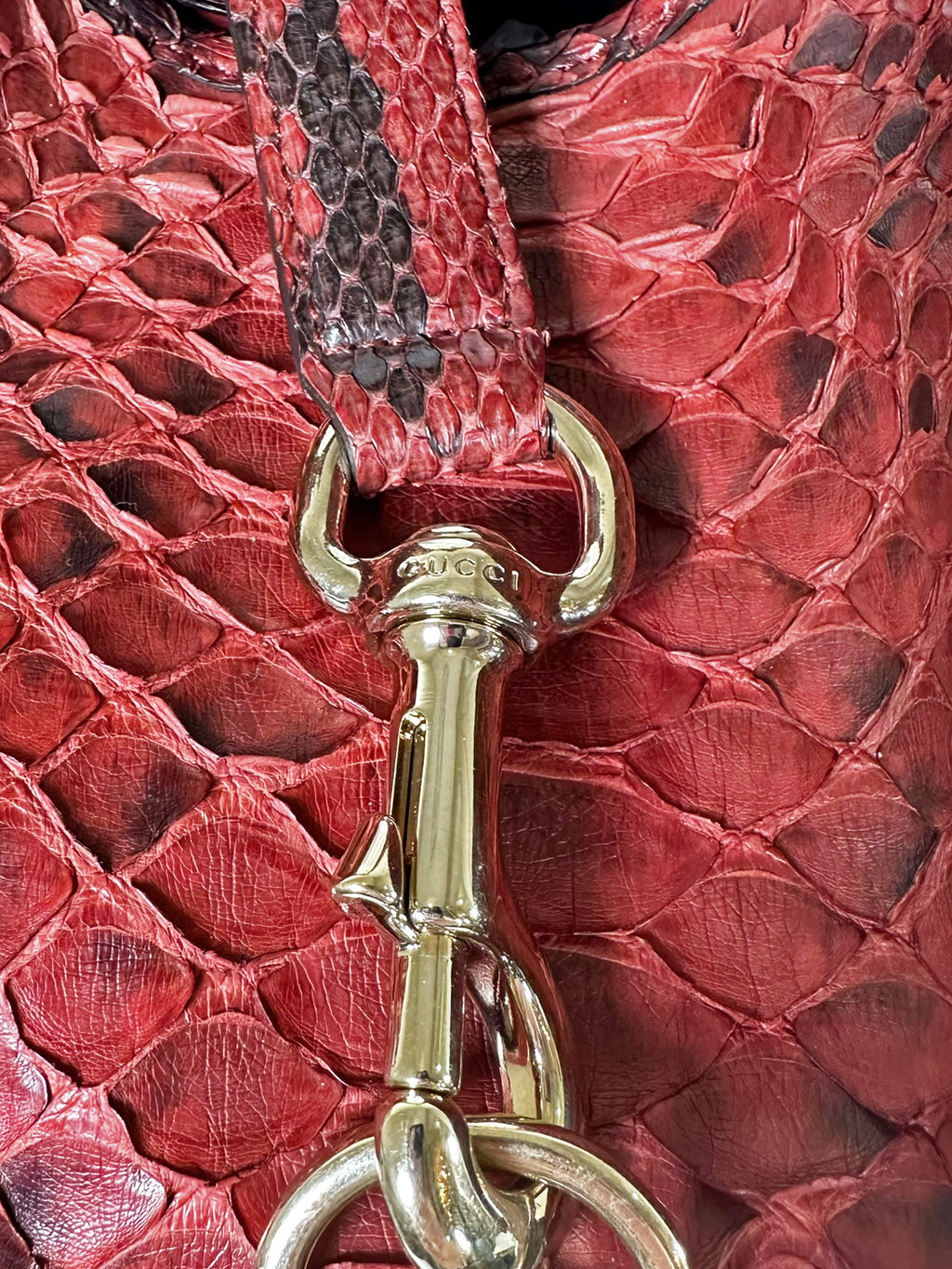 Python Jackie O Hobo Bag