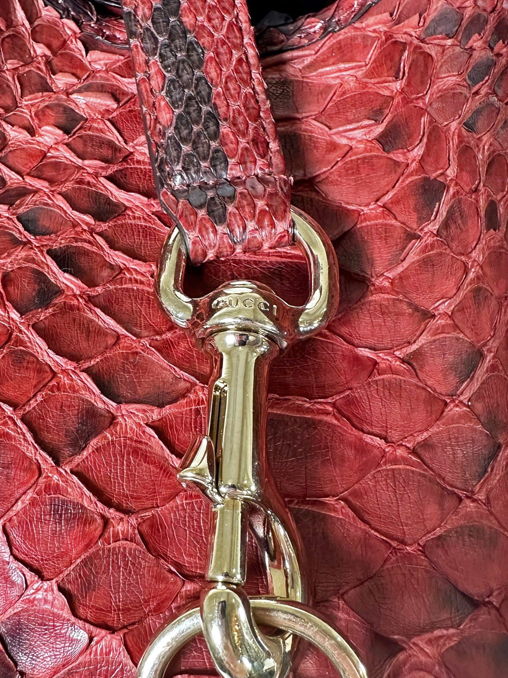 Python Jackie O Hobo Bag