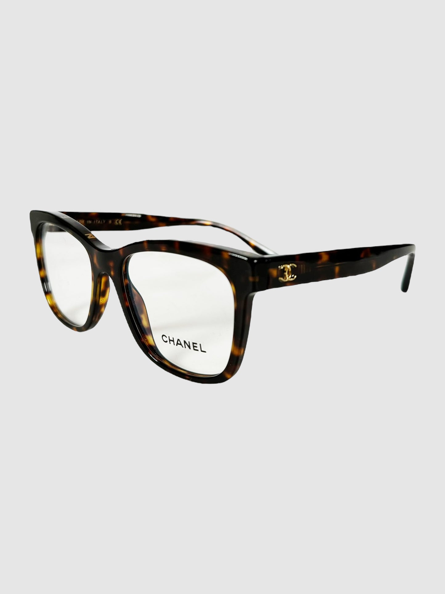 Chanel 3392 Square Tortoiseshell Optical Glasses Eyeglasses Luxury Designer Resale Consignment Toronto