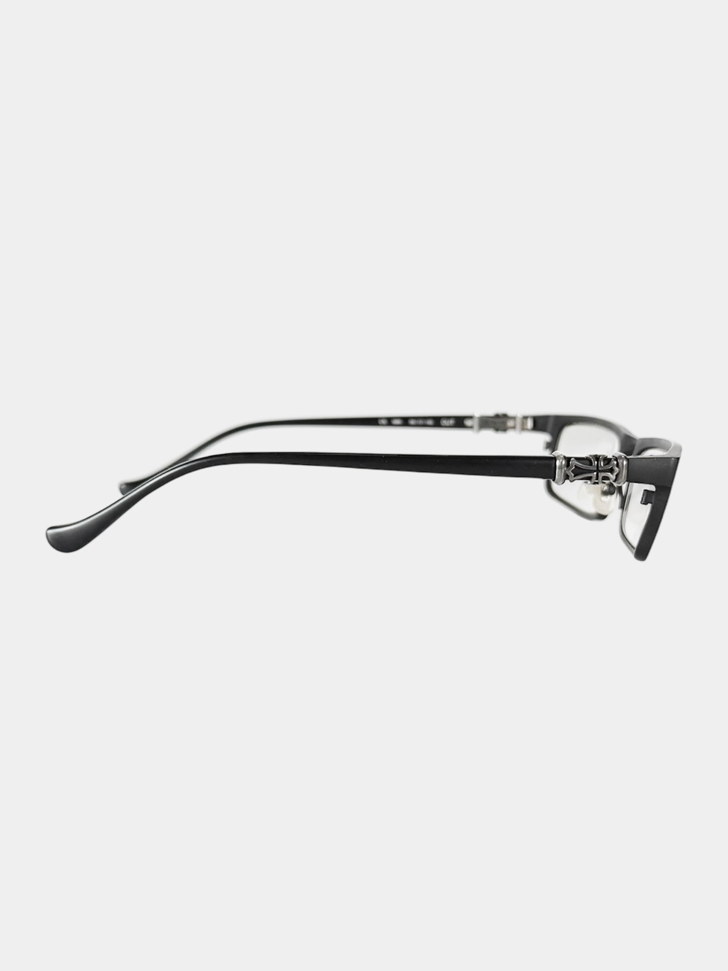 Cut Narrow Rectangular Eyeglasses