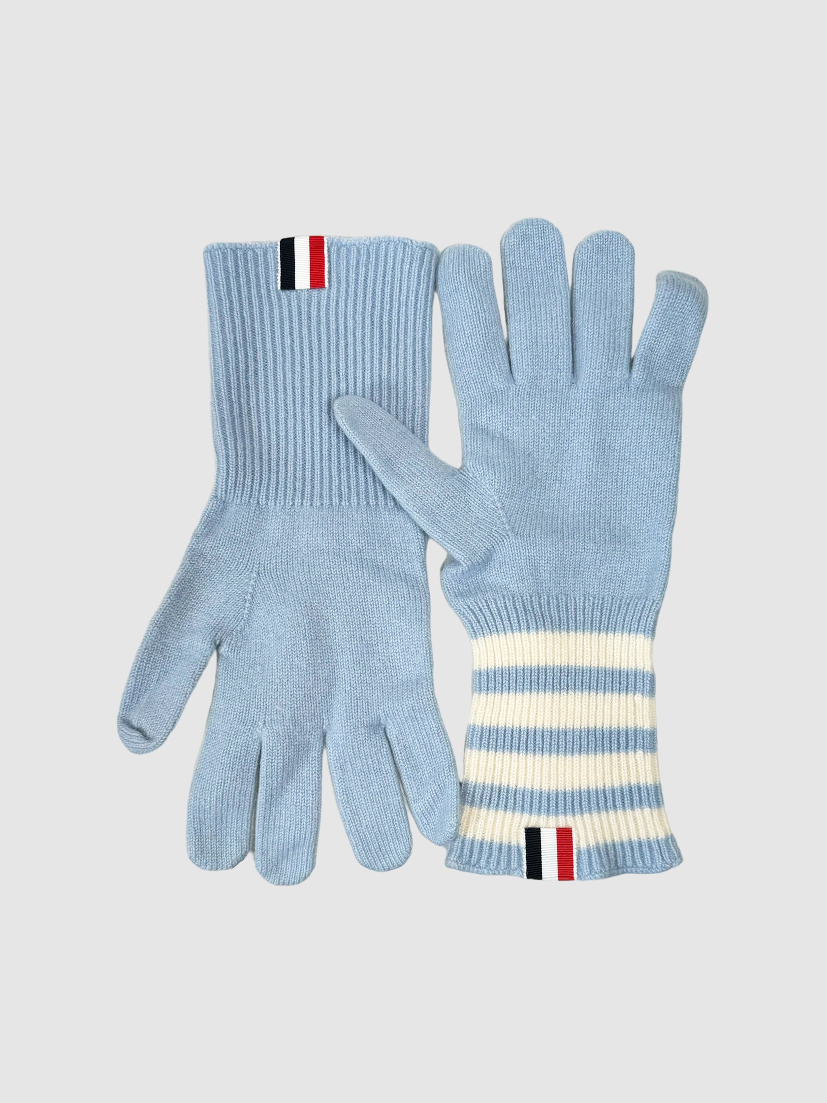 4 Bar Cashmere Gloves - Size L