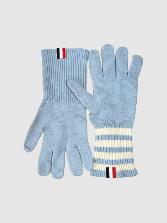 4 Bar Cashmere Gloves - Size L