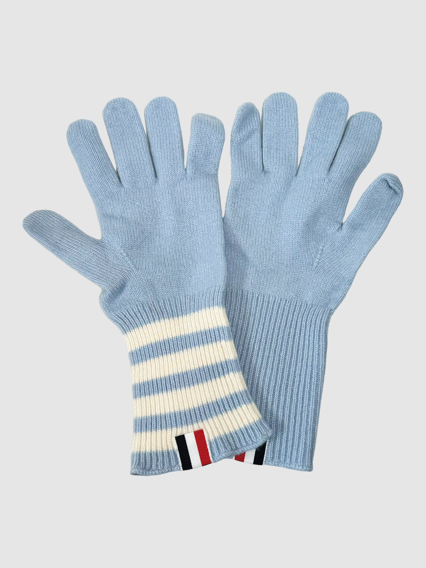4 Bar Cashmere Gloves - Size L