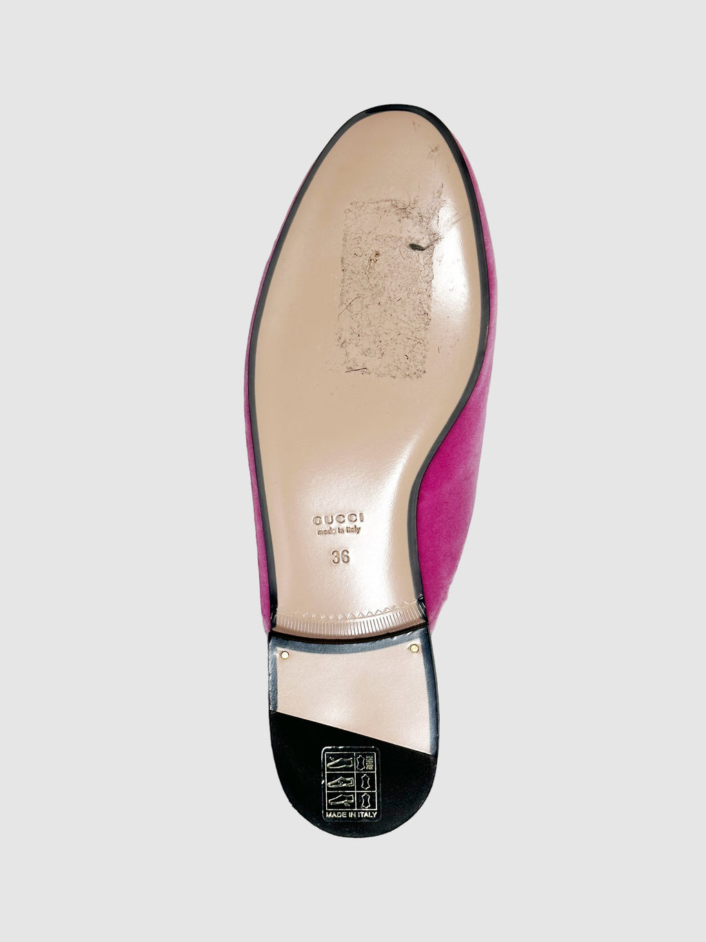 Velvet Crystal Embellishments Mules - Size 36