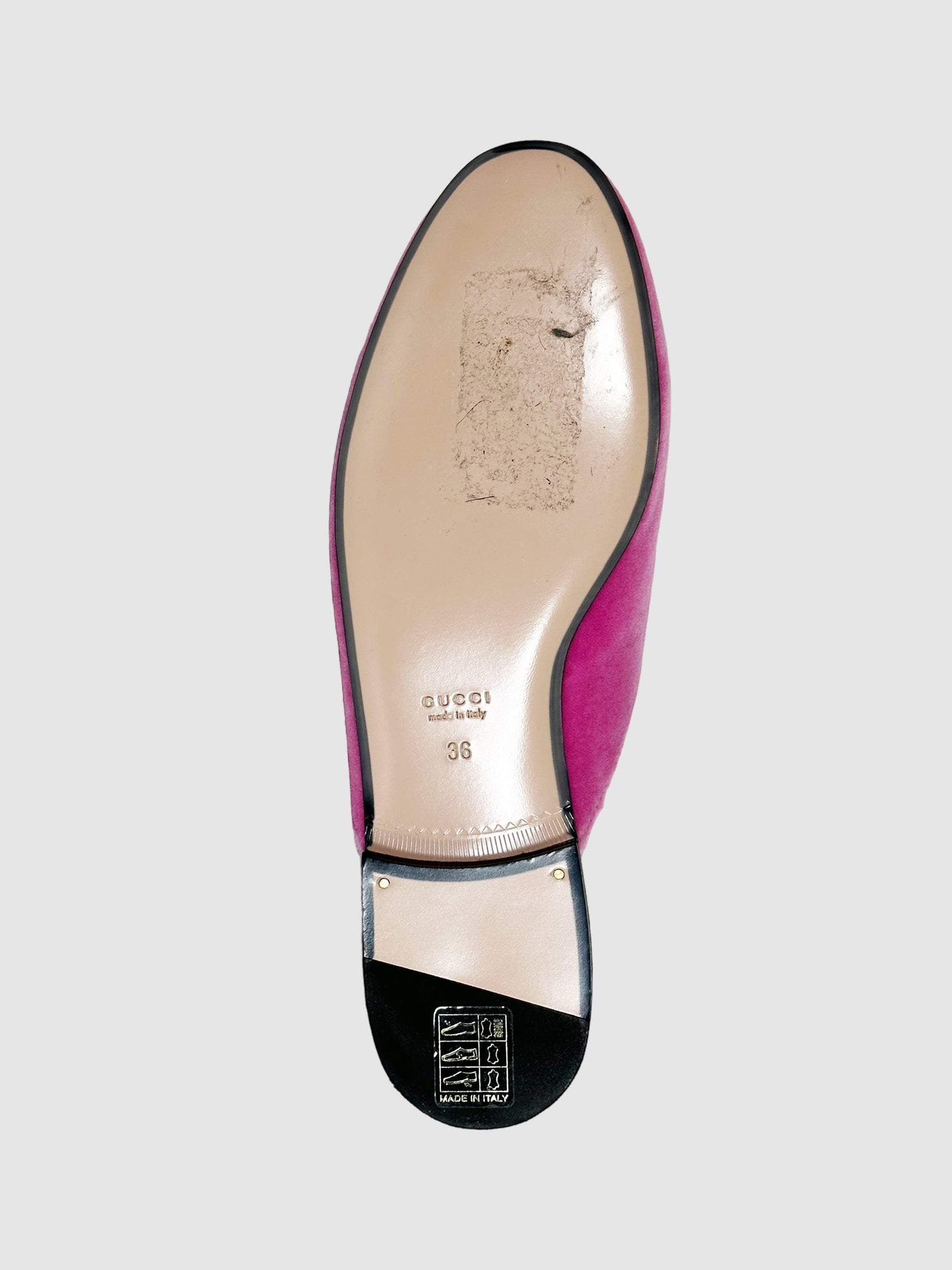 Velvet Crystal Embellishments Mules - Size 36