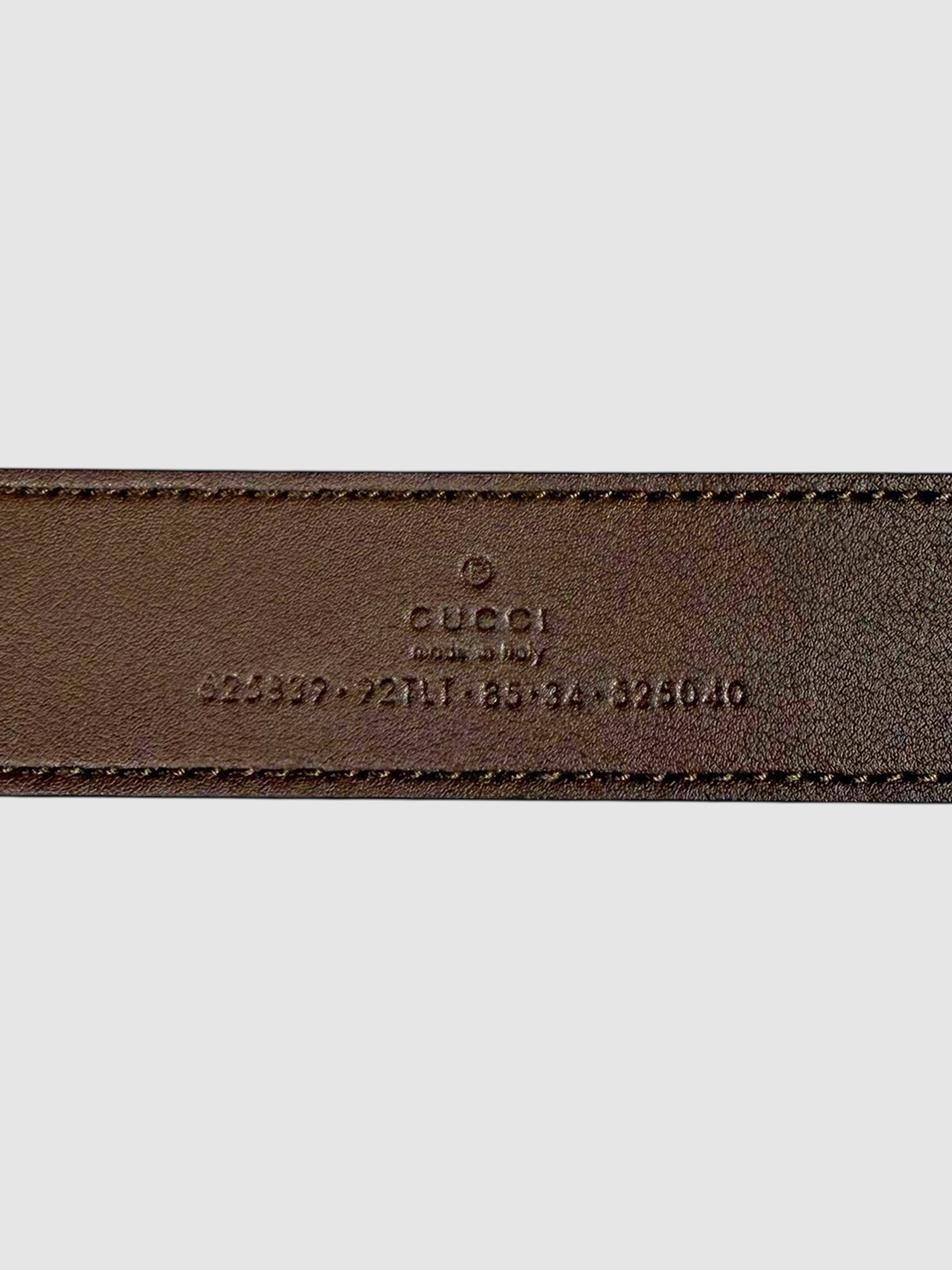 GG Monogram Belt