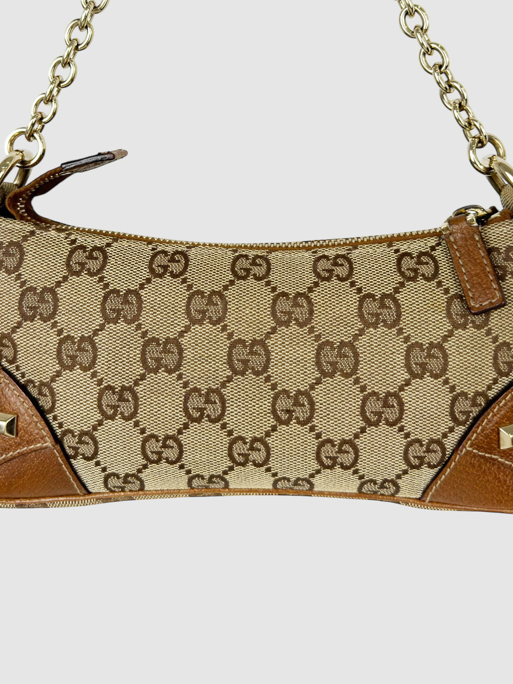 Monogram Nailhead Pochette