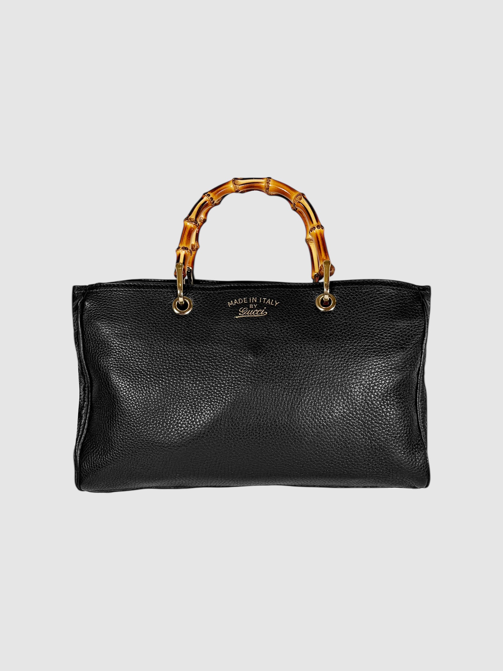Bamboo Handle Tote