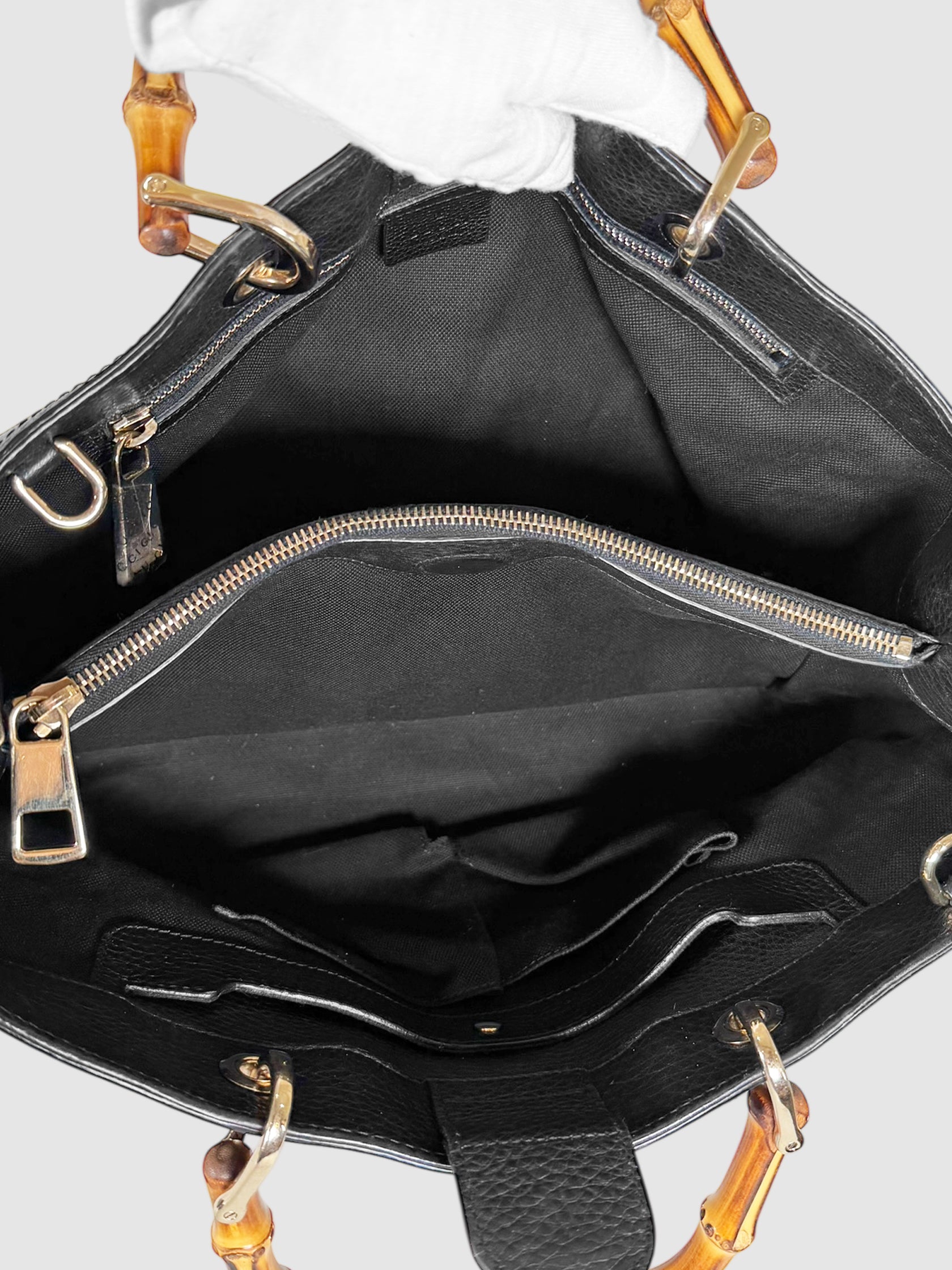 Bamboo Handle Tote