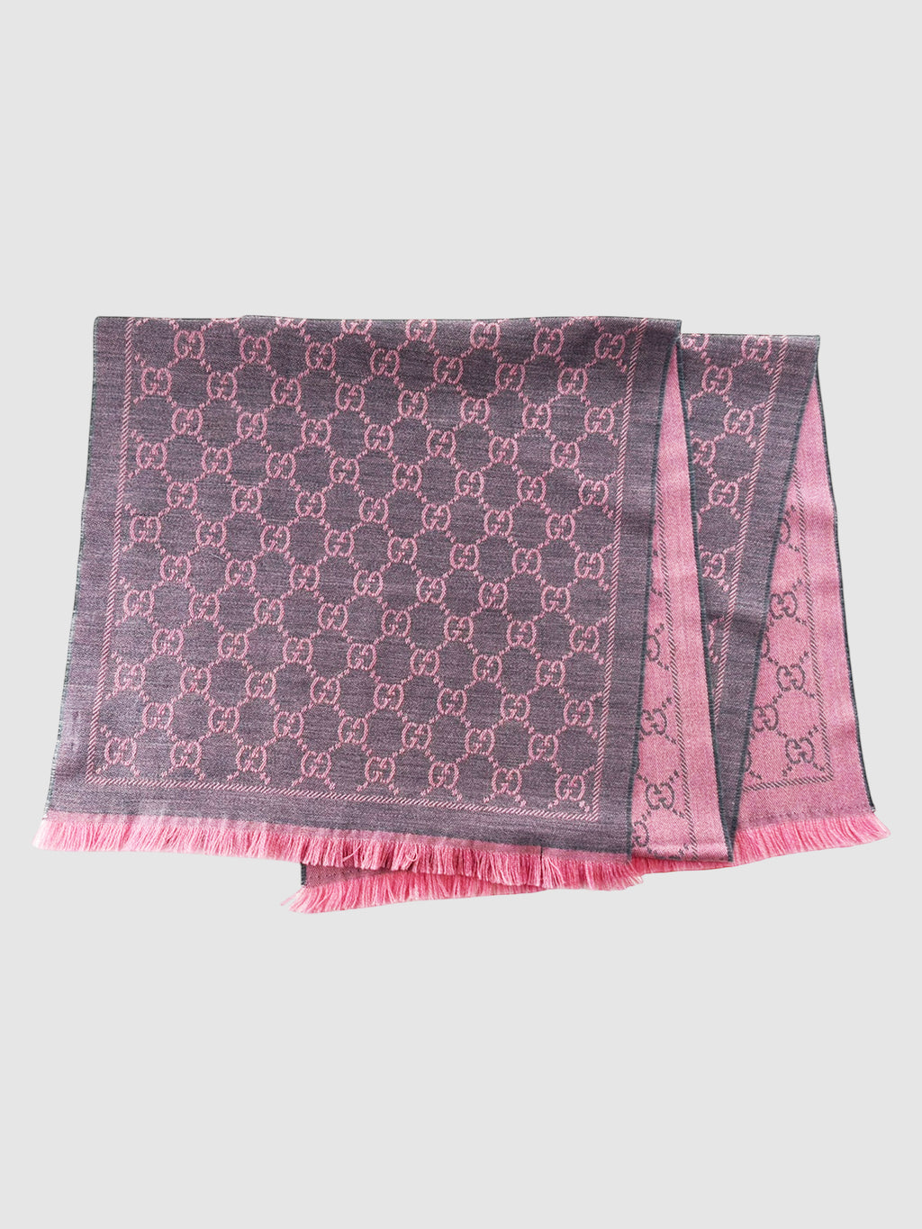 Jacquard Fringed Scarf