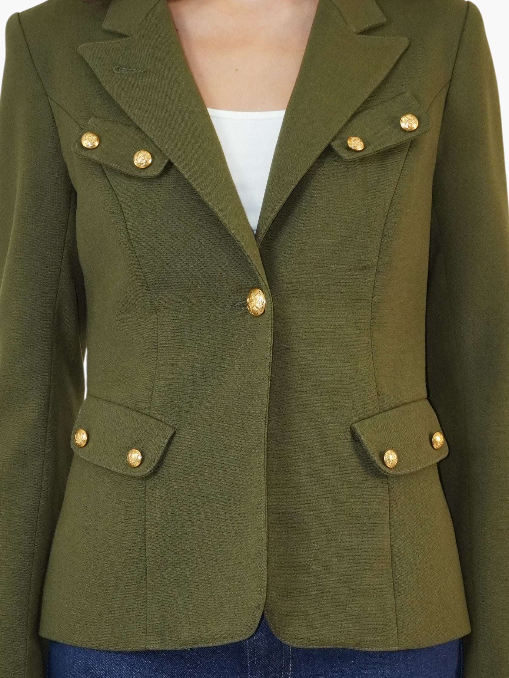 Single-Button Blazer