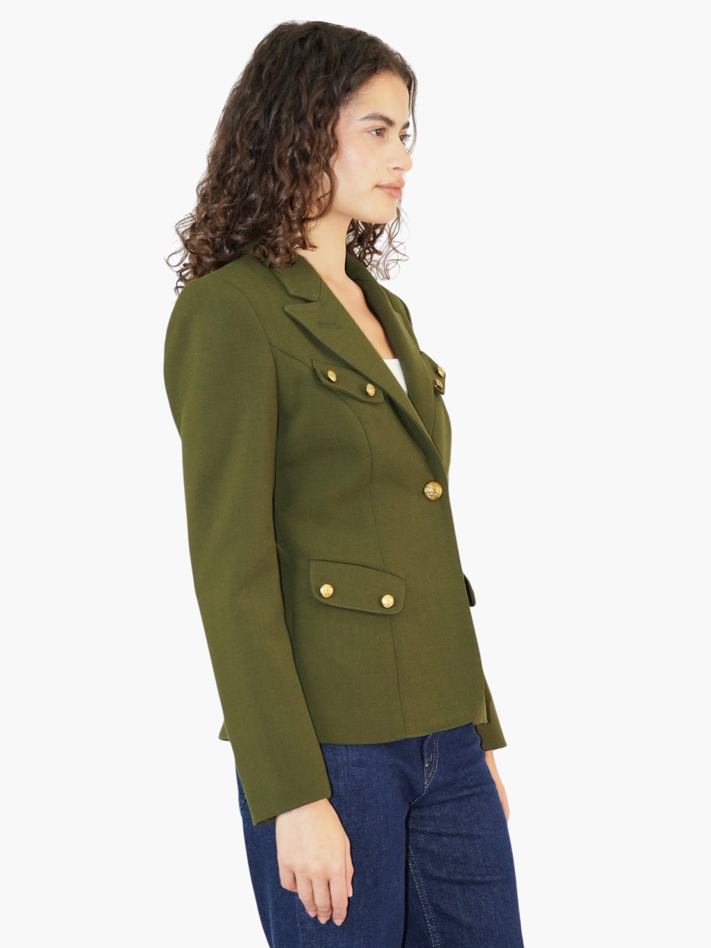 Single-Button Blazer