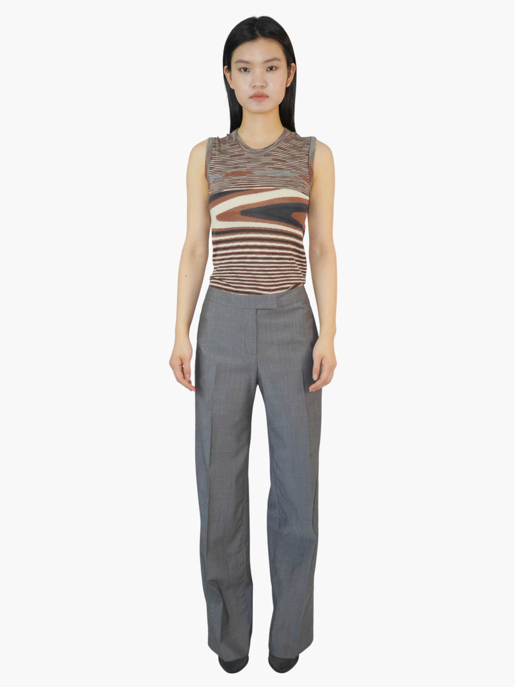 Floral Embroidered Pants