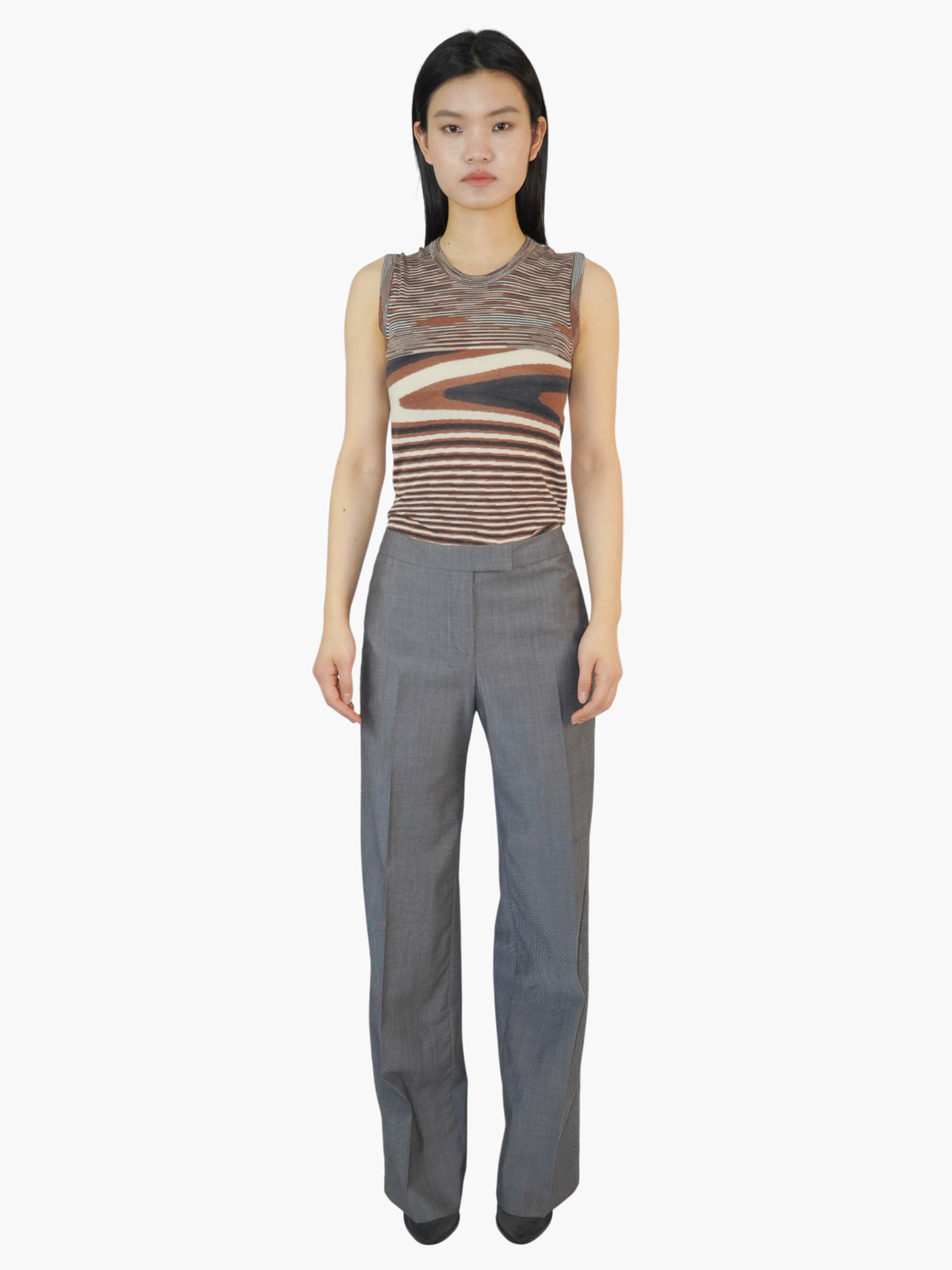Floral Embroidered Pants