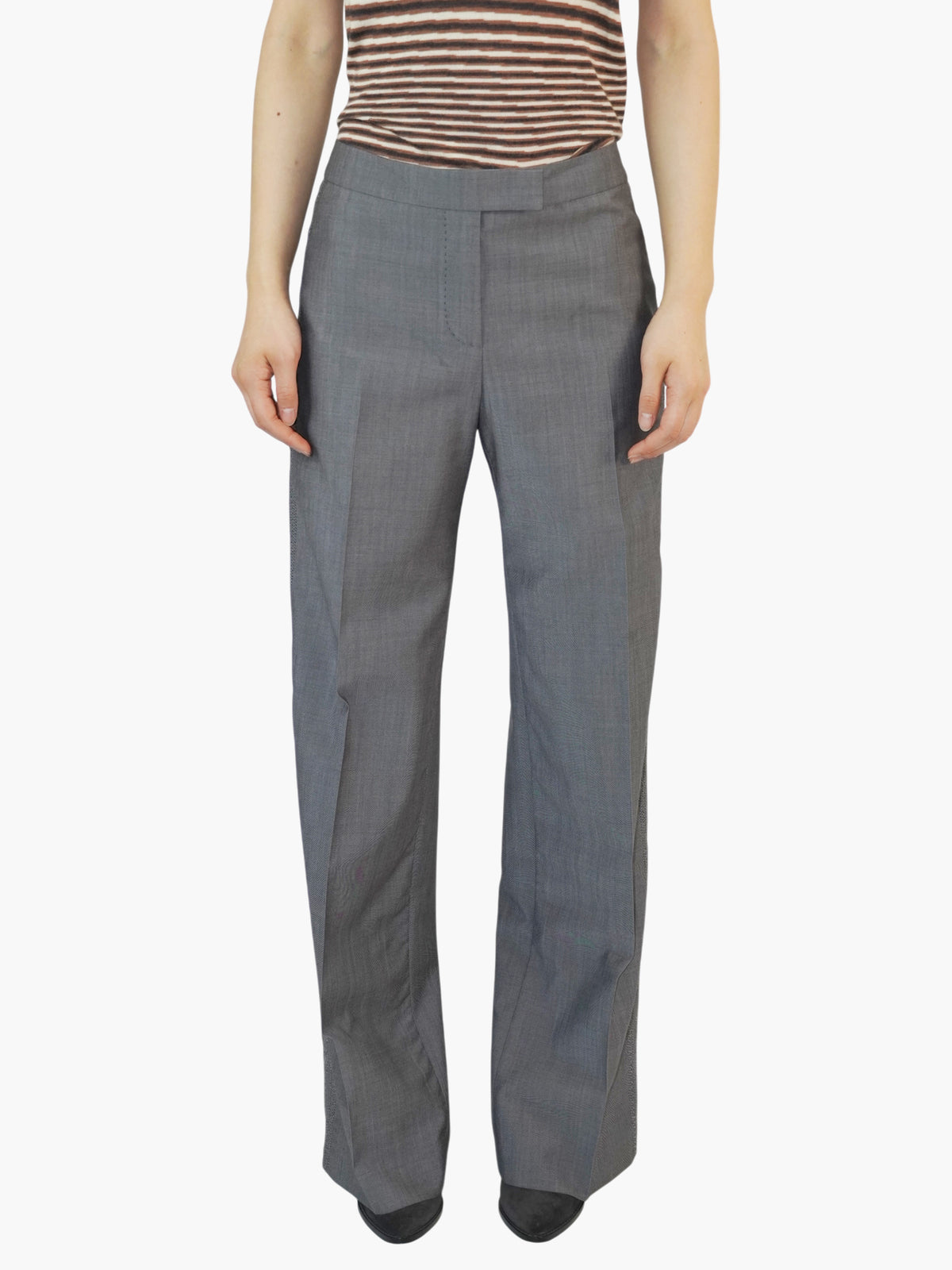Floral Embroidered Pants