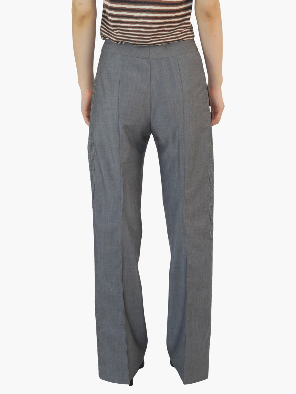 Floral Embroidered Pants