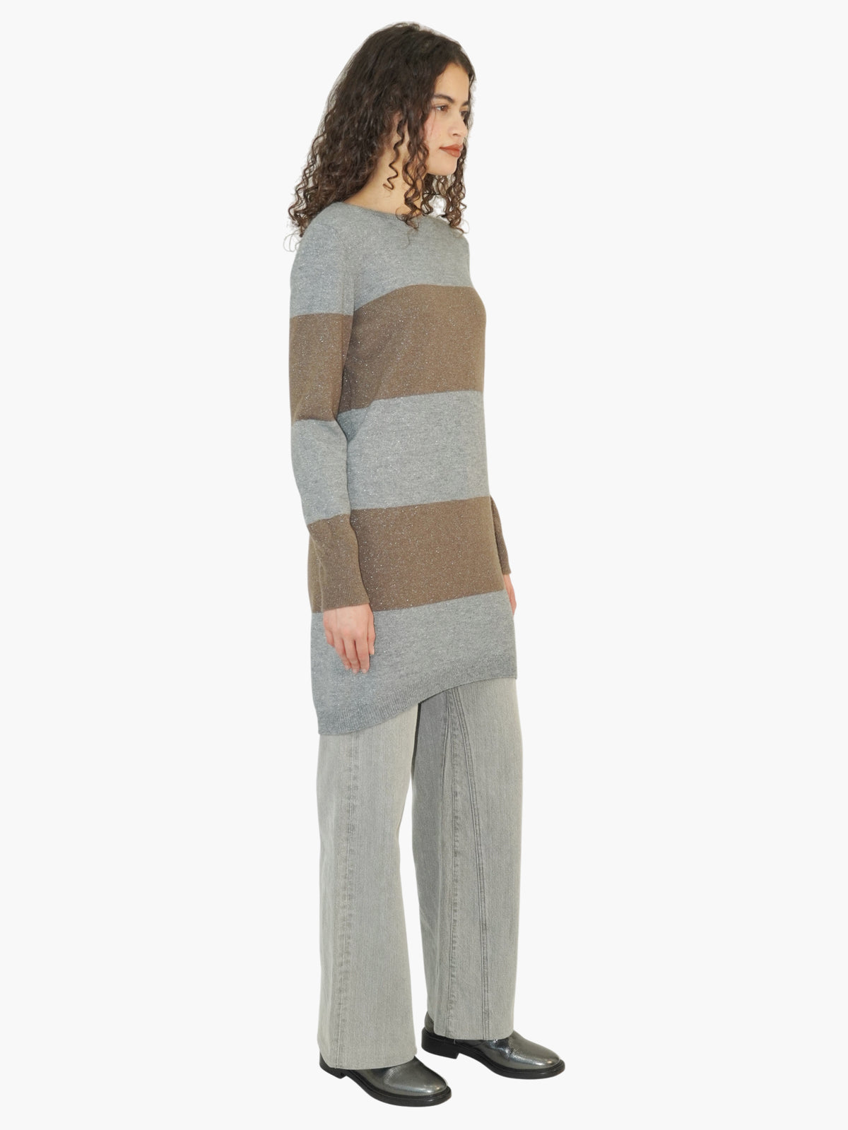 Stripe Sweater Dress