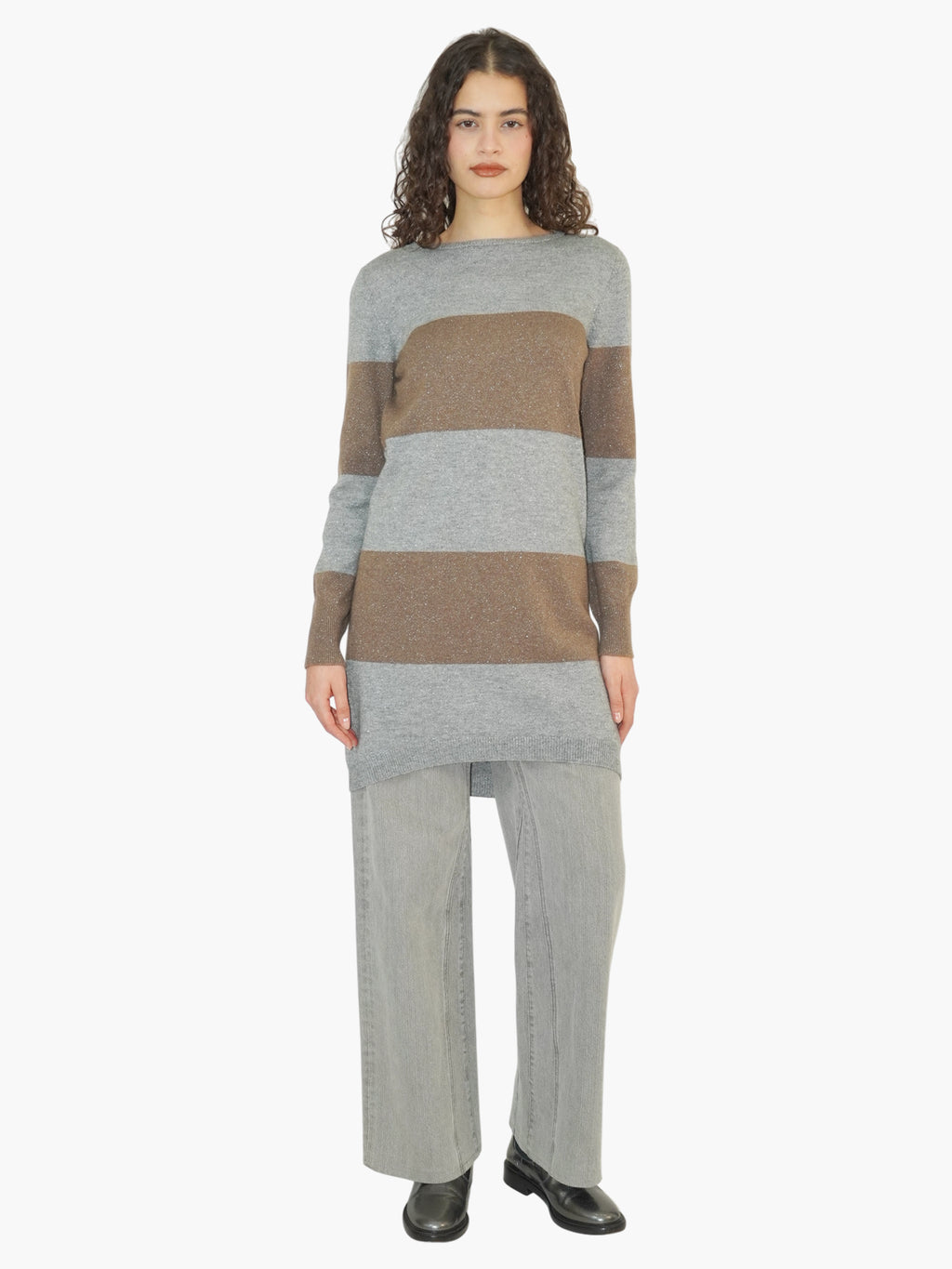 Stripe Sweater Dress