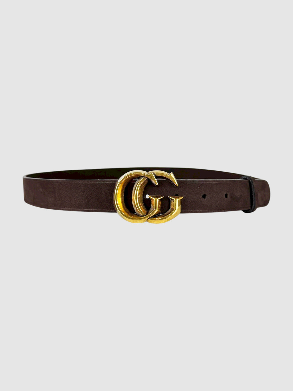 Leather GG Belt